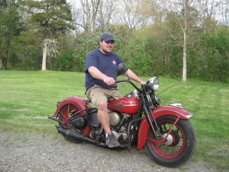 Me and a 42 FL knucklehead